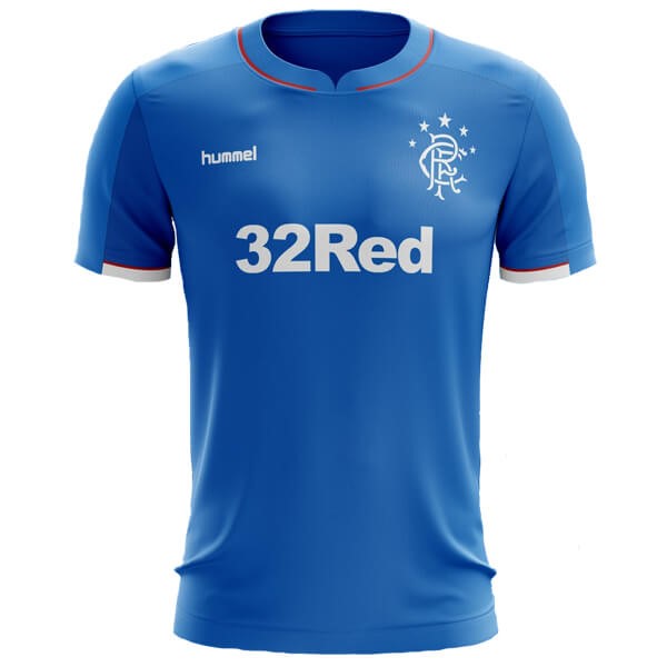 Maillot Football Rangers Domicile 2018-19 Bleu